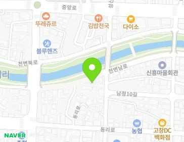 전북특별자치도 고창군 고창읍 천변남로 40 (미각) 지도