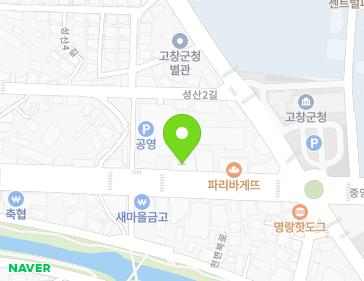 전북특별자치도 고창군 고창읍 중앙로 229 전북특별자치도 고창군 고창읍 중앙로 229 지도