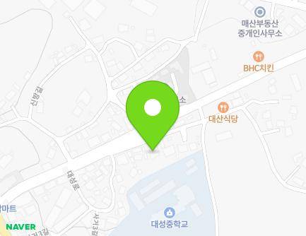 전북특별자치도 고창군 대산면 대성로 266-6 (고창대산우체국) 지도