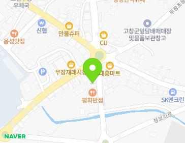 전북특별자치도 고창군 무장면 청보리로 1561 (수연미용실) 지도