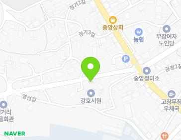 전북특별자치도 고창군 무장면 동학농민군로 698 지도