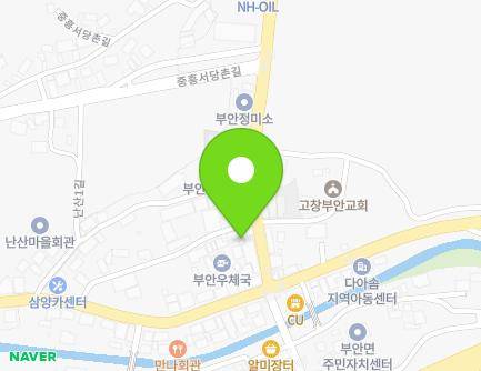 전북특별자치도 고창군 부안면 난산2길 18 (다원다방) 지도