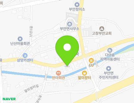 전북특별자치도 고창군 부안면 복분자로 902 (골목다방) 지도