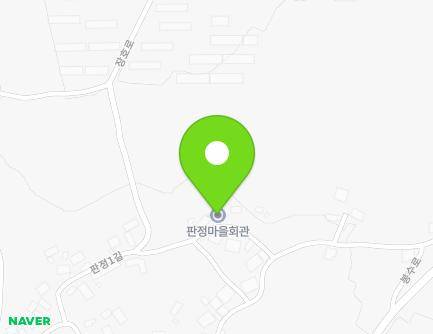 전북특별자치도 고창군 상하면 판정1길 34 (판정마을회관) 지도