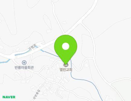 전북특별자치도 고창군 신림면 상반룡길 19-8 (열린교회) 지도