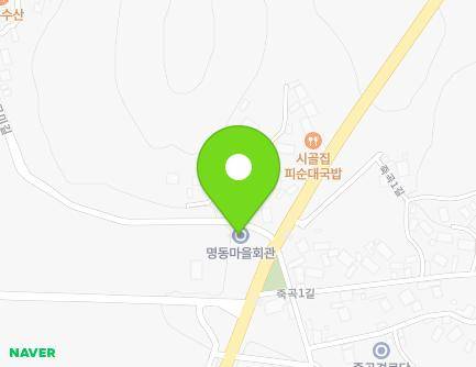 전북특별자치도 고창군 심원면 명동구미길 3 (명동마을회관) 지도