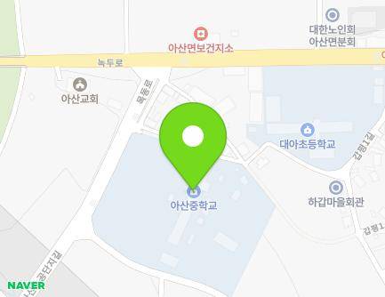 전북특별자치도 고창군 아산면 목동로 336 (아산중학교) 지도