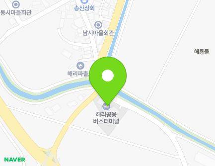 전북특별자치도 고창군 해리면 해리중앙로 39 (해리공용정류장) 지도
