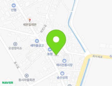 전북특별자치도 고창군 해리면 해리중앙로 70-3 지도