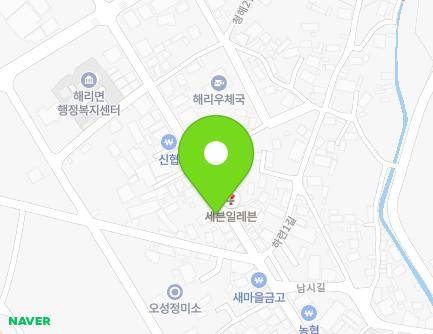 전북특별자치도 고창군 해리면 해리중앙로 83-1 지도