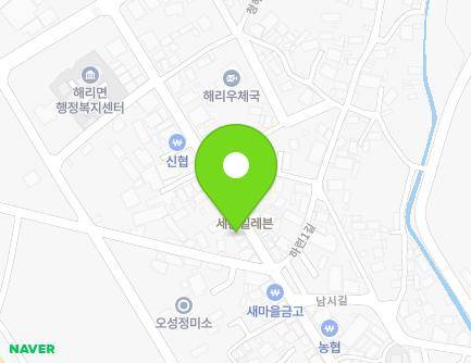 전북특별자치도 고창군 해리면 해리중앙로 83 (해리할인마트) 지도