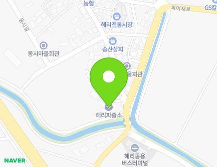 전북특별자치도 고창군 해리면 해리중앙로 49 (해리파출소) 지도