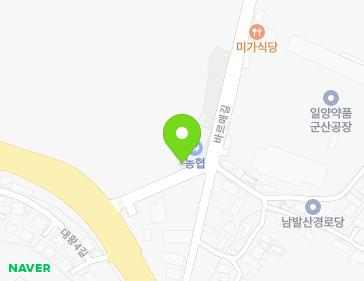 전북특별자치도 군산시 개정면 바르메길 17 (군산농협개정지점) 지도