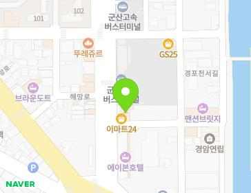 전북특별자치도 군산시 해망로 14 (경암동) 지도
