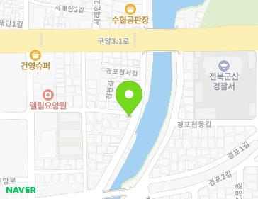전북특별자치도 군산시 경포천서길 75 (경암동) 지도