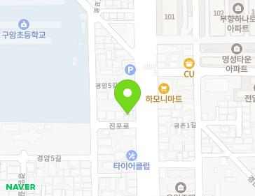 전북특별자치도 군산시 진포로 233 (경암동, 코디헤어클럽) 지도