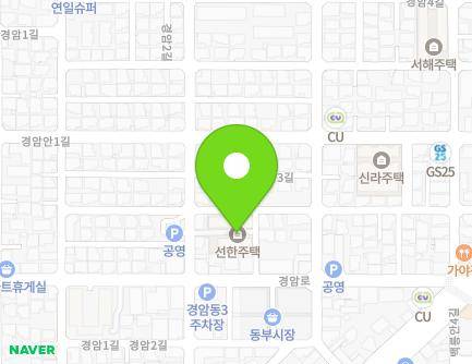 전북특별자치도 군산시 경암2길 26 (경암동, 선한연립주택) 지도