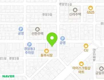 전북특별자치도 군산시 경암로 48 (경암동, 동부시장) 지도