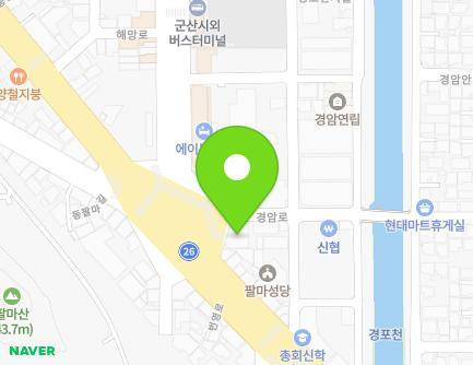 전북특별자치도 군산시 경암로 6 (경장동, 전북은행) 지도