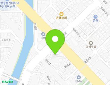 전북특별자치도 군산시 경포천로 154-5 (경장동) 지도