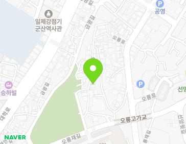 전북특별자치도 군산시 오룡재안길 39-12 (금광동) 지도