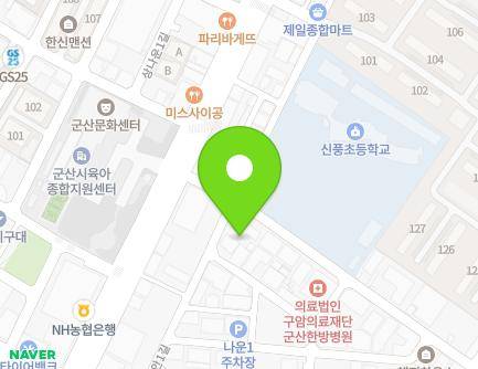 전북특별자치도 군산시 하나운3길 10 (나운동, S모터스) 지도