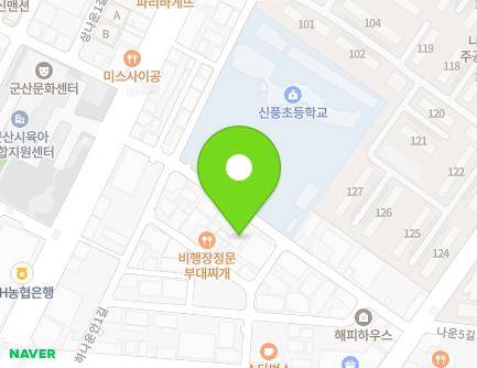 전북특별자치도 군산시 하나운3길 16 (나운동, 군산은성교회) 지도
