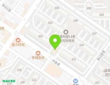 전북특별자치도 군산시 수송로 51 (나운동, 금호타운1차상가) 지도
