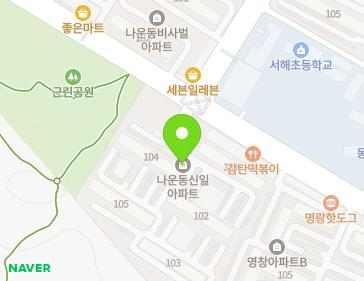 전북특별자치도 군산시 의료원로 163 (나운동, 신일아파트) 지도