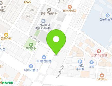 전북특별자치도 군산시 대학로 341 (나운동) 지도
