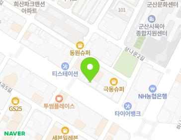 전북특별자치도 군산시 공단대로 460 (나운동) 지도