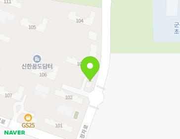 전북특별자치도 군산시 정자로 13 (내흥동) 지도