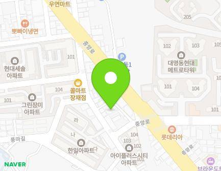 전북특별자치도 군산시 동팔마길 44-8 (대명동) 지도