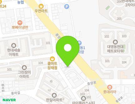 전북특별자치도 군산시 동팔마길 44-5 (대명동) 지도