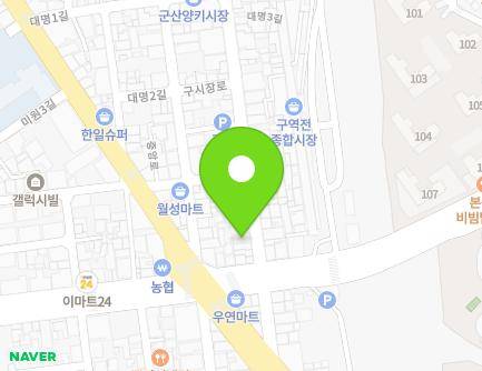 전북특별자치도 군산시 구시장로 3-1 (대명동, 전북상회) 지도