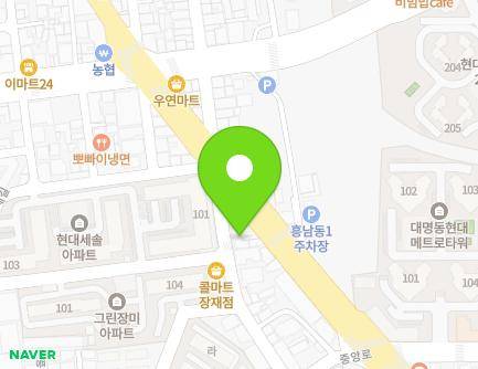 전북특별자치도 군산시 동팔마길 52 (대명동) 지도