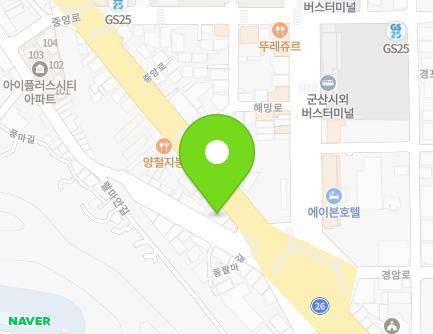 전북특별자치도 군산시 동팔마길 10 (대명동, 세광철공소) 지도