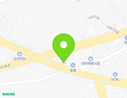 전북특별자치도 군산시 대야면 번영로 939-1 (중앙청과) 지도