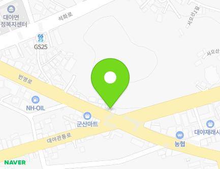 전북특별자치도 군산시 대야면 번영로 929-1 (지경크리닝) 지도