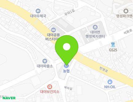 전북특별자치도 군산시 대야면 백마길 4 (대야농협) 지도