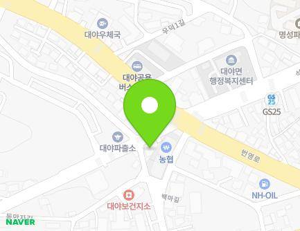전북특별자치도 군산시 대야면 동만자길 1 (서해의원) 지도