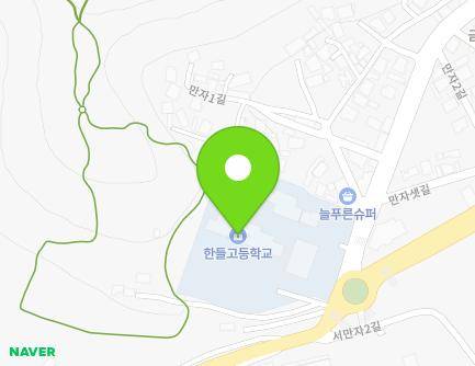 전북특별자치도 군산시 대야면 만자로 60 (한들고,옥구중) 지도