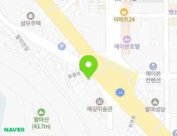 전북특별자치도 군산시 동팔마길 3-1 (동흥남동, 제일식당) 지도