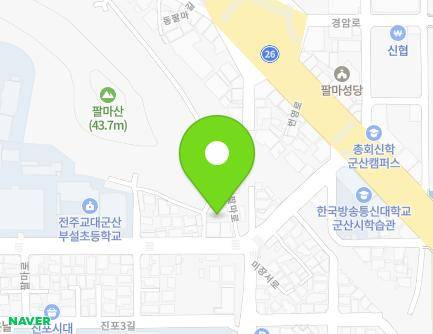 전북특별자치도 군산시 팔마안길 10 (동흥남동, 최란수국악학원) 지도