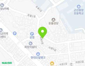 전북특별자치도 군산시 미원3길 61 (둔율동, 신문유통원) 지도