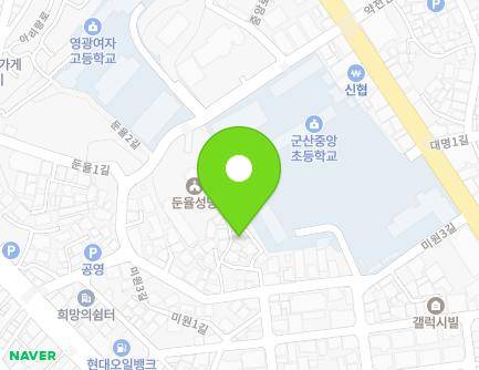 전북특별자치도 군산시 미원3길 42-14 (둔율동) 지도