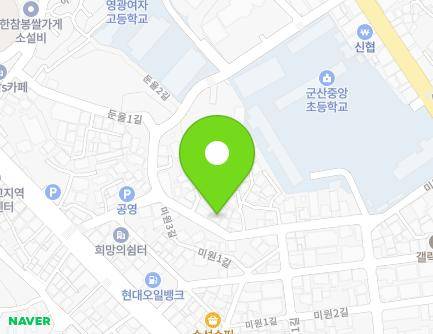 전북특별자치도 군산시 미원3길 56 (둔율동) 지도