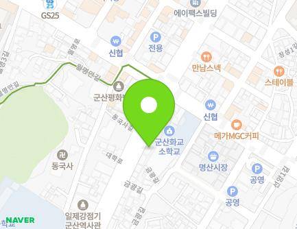 전북특별자치도 군산시 대학로 81 (명산동, 명산자율방범대) 지도