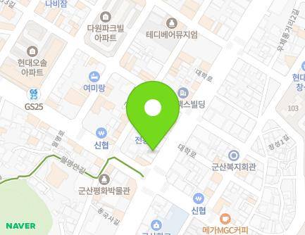 전북특별자치도 군산시 대학로 72 (명산동, SK텔레콤진포대리점) 지도