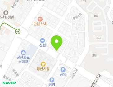 전북특별자치도 군산시 월명로 460-1 (명산동) 지도
